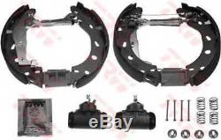1 Trw Gsk1558 Set Brake Shoe Axial Back Cabrio Fortwo Coupe City