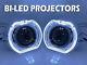 2 X 3 Complete Bi-led Extension Projectors Lens Flare Cover As Kit