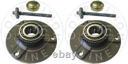 2X AIC Front Wheel Bearing Kit for Smart Cabriolet City-Coupe with Two-Sided Bearing