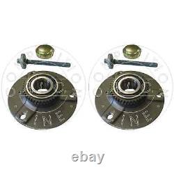 2X AIC Front Wheel Bearing Kit for Smart Cabriolet City-Coupe with Two-Sided Bearings