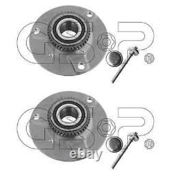 2X GSP Front Wheel Bearing Kit with Two-Sided for Smart Cabriolet City-Coupe