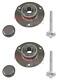 2x Metzger Front Wheel Bearing Kit For Smart Cabriolet City-coupe
