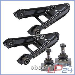 2x Arms + Left Right Front Suspension Ball Joint for Smart Cabrio City-Coupe