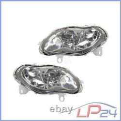 2x Main Headlight H7/H1 Left+Right For Smart City-Coupe 02-04 Cabrio 0.6-0.8