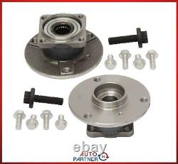 2x Wheel Piece for Smart City Coupé Fortwo Cabriolet 450 Rear Hub Left & Right