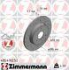 2x Zimmermann, Brake Disc 405.4102.52 For Smart, Cabrio (450) City-coupe