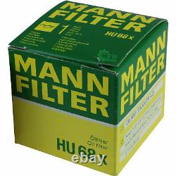 3xmann-filter 68 X - 3xliqui Moly / 3x Cera Tec