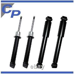 4 Front Rear Shock Absorbers for Smart Cabriolet 450 City-Coupe Gas Pressure