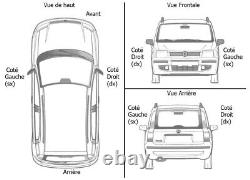 Air conditioning condenser for SMART CITY-COUPE CABRIO by Valeo