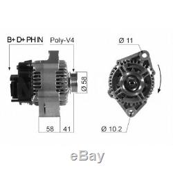 Alternator Smart Convertible 0.6 (450 433, S1ola1) 40kw 55cv 03/200001/04 Eb452q V1