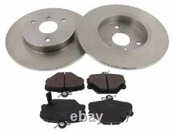 Brake Disc Pads For Smart City Coupe Cabriolet Fortwo Ø280mm Front