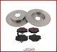 Discs Coatings For Smart City Coupe Cabriolet Fortwo Cross 280mm Ø Va