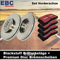 Ebc Kit Brake Axle Black Fabric Premium Pads Disc Drives 21633