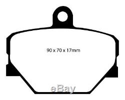 Ebc Kit Brake Axle Black Fabric Premium Pads Disc Drives 21633