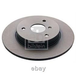 Febi Bilstein 2x Full Brake Discs Painted