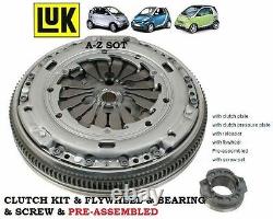 For Smart Cabrio City Fortwo 0.8 CDI Diesel 41bhp Kit & Complete Steering Wheel Clutch