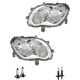 Front Headlight Set H1/h7 For Smart Fortwo Coupe 450 City Incl Cabriolet. Lamps