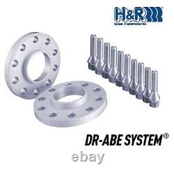 H&R Wheel Spacers 2x18mm X53570-18 for SMART Cabrio, City-Coupe, Crossbl