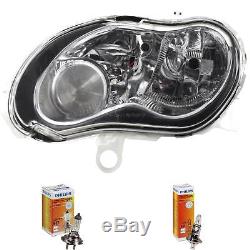 Headlight Left Smart City-coupe Year Fab. 07 / 98-02 / 07 H7 + H1 Incl. 1nm Lamps