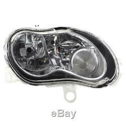 Headlight Right Smart City-coupe Year 07 / 98-02 / 07 H7 + H1 With Lamps