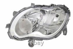 Headlights Smart City & Cabriolet 1998-2004 Fortwo 450 1/2004-1/2007 Driver