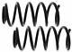 Helicopter Springs Rear Set Of 2 For Smart Cabriolet, City-coupe, Fortwo