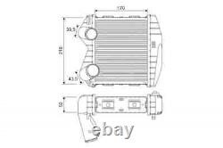 Intercooler air radiator 818366 VALEO for SMART CITY-COUPE ROADSTER CABRIO