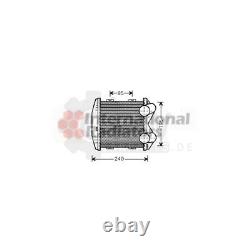 Intercooler for Smart Cabriolet City-Coupe 450 0.6 170 218 50