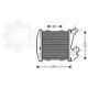 Lateral Ventilation Opening Drawer Air Radiator For Smart City-coupe Cabrio
