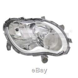 Lighthouse Right H1 / H7 For Smart Fortwo Coupe 450 City Cup Incl. Lamps