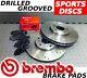 Mcc Smart Fortwo Brabus & Perforated & Groove Brake Discs & Pads Brembo