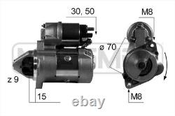 MESSMER Starter 0.8 Kw Suitable for Smart Fortwo Cabrio 0.7 0.6 City-Coupe