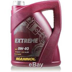 Mannol 5l Extreme 5w-40 Motor Oil + Mann Smart City-coupe 0.8 450 CDI
