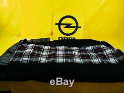 Nine + Original Opel Oldtimer Seat Cover Checkered Lot Cushion Fabric