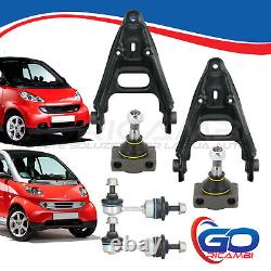 Pair Bras Tiger Heads Front Smart Fortwo City Cup' Cabriolet 450