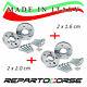 Repartocorated Voice Elargiser 2x16mm+2x20mm Smart Fortwo (451) Made In Italy