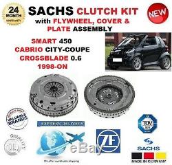 Smart 450 0.6 1998 On Sachs Clutch Kit Included Wheel, And Cover Plate
