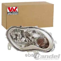 VAN WEZEL H7/H1 Right Headlight Suitable for Smart Cabriolet City-Coupe Fortwo