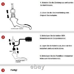 Dte Système Pedal Box 3S pour Smart Fortwo 451 à Partir De 2007 0.8L CDI R3 33KW