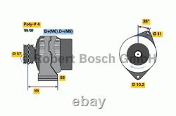 Générateur Bosch 0 986 049 131 (Incl. Dépôt)