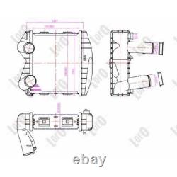 Intercooler Turbo Refroidisseur Convient pour Smart City-Coupe 450 Cabriolet