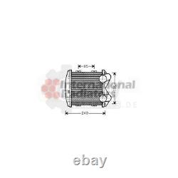 Intercooler pour Smart Cabriolet City-Coupe 450 0.6 170 218 50