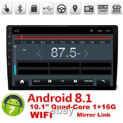 Latest Car GPS 10.11080P Double 2Din Touch Screen Quad-Core Stereo Radio Player