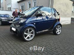 Lorinser Speedy Jeu de Roues Complet Smart Fortwo 450 Argent Lot Jantes 17 Pouce