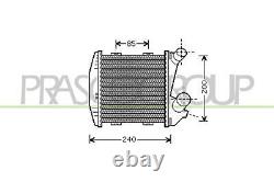 PRASCO Intercooler On Refroidit L'Air Aluminium pour Smart City-Coupe Cabriolet